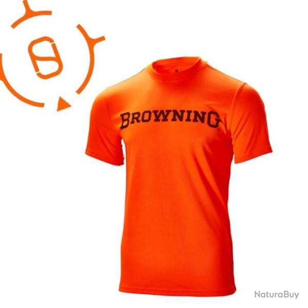T shirt  Browning TEAMSPIRIT blaze orange team spirit