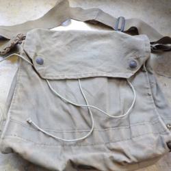 musette Britannique Canada seconde guerre ww2 sac masque &agrave; gaz gas Mask 1942 New Zeland Afriqu