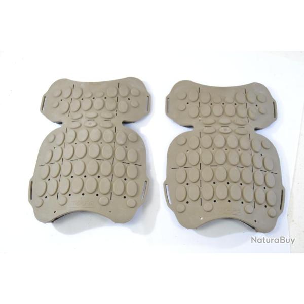 Paire genouillres protge genoux TIGRE pour treillis Arme Franaise. surplus airsoft paintball
