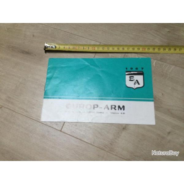Livret EUROP ARM