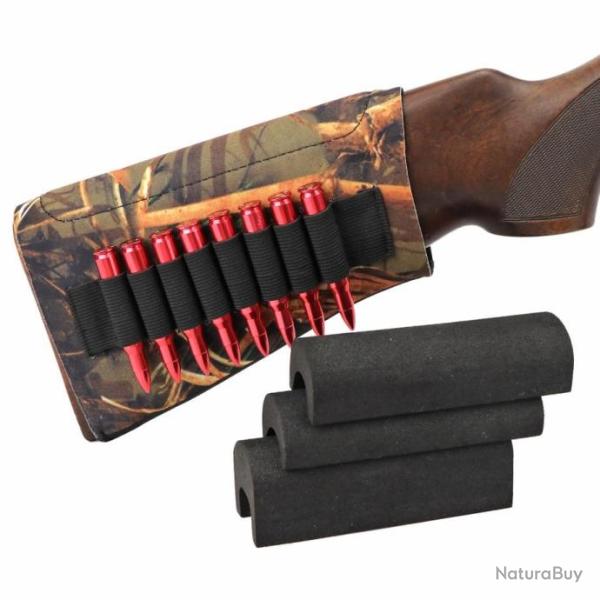 PROMO - Busc r�glable Tourbon en n�opr�ne - Camouflage et cartouchi�re