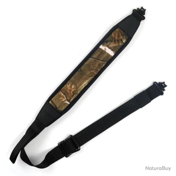 PROMO - Sangle en n�opr�ne, bretelle attache rapide grenadi�re am�ricaine - Camouflage noir