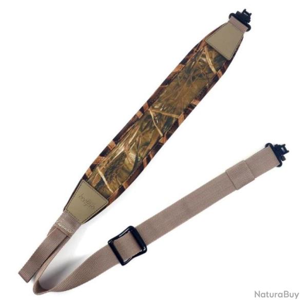 PROMO - Sangle en n�opr�ne, bretelle attache rapide grenadi�re am�ricaine - Camouflage tan
