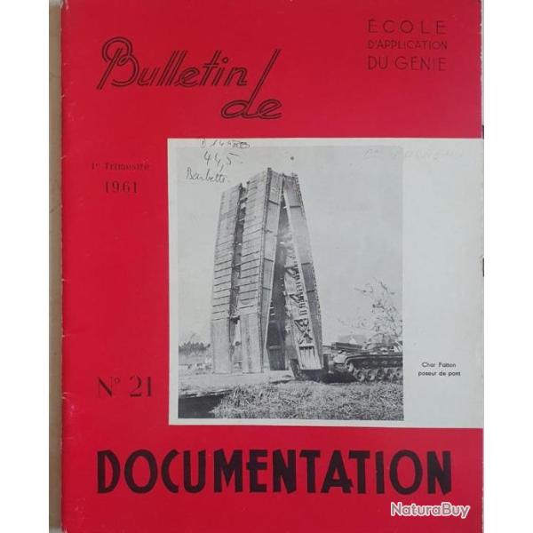 Bulletin de documentation de l'�cole d'application du g�nie d'Angers 1961