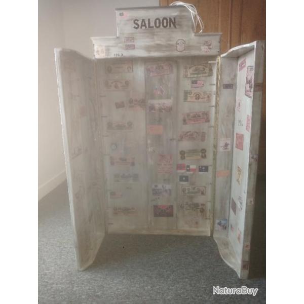 Support mural  pour revolvers et autres style western Bien lire svp