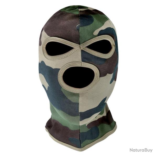 Cagoule Chasse Camo CE 3 Trous CE UNI