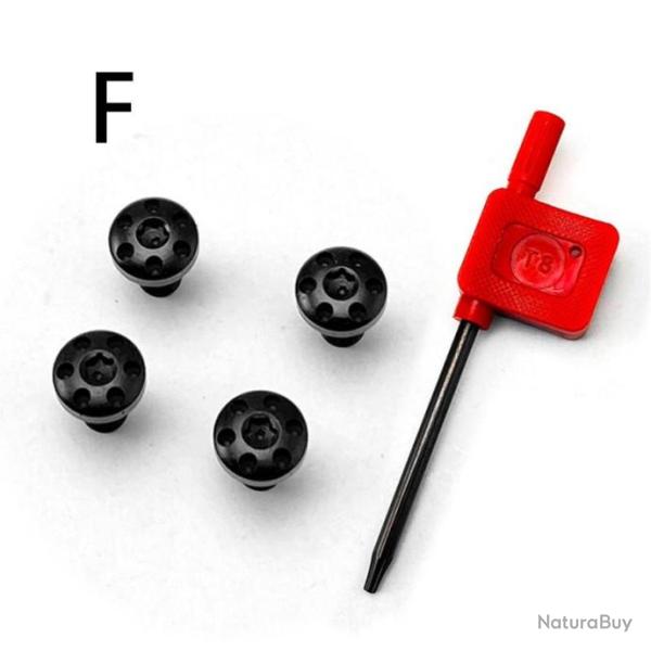 PROMO - 4 vis custom pour plaquette de crosse 1911 + tournevis - Mod�le 10