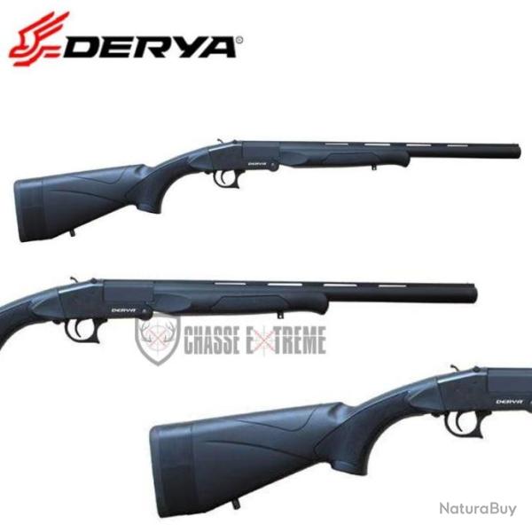 Fusil moncoup DERYA Tradition Synth�tique 50cm Noir Cal 410/76