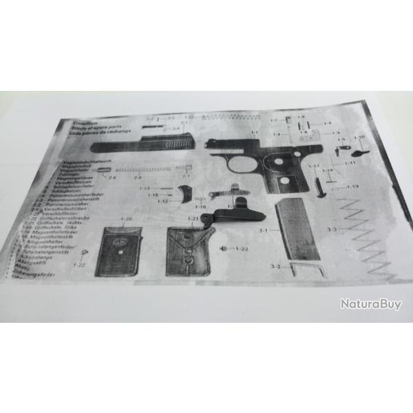 Biellette de d�tente pistolet � blanc rh�ner sm 110 (9)