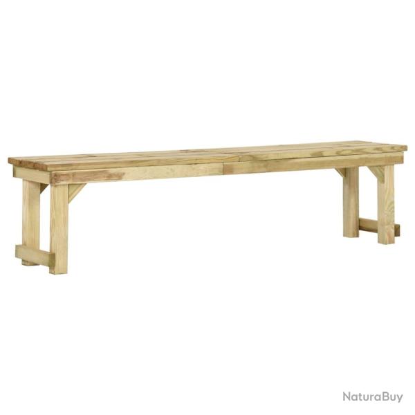 Banc de jardin meuble de patio d'ext�rieur terrasse 180 x 38 x 45 cm bois de pin impr�gn� 02_0011270