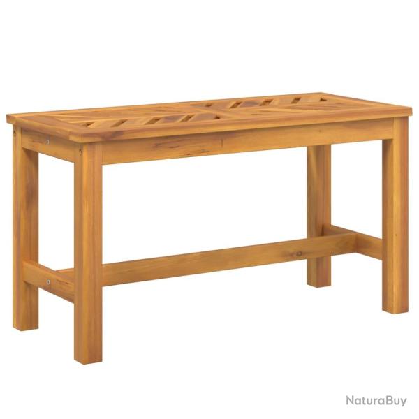 Banc de jardin meuble de patio d'ext�rieur terrasse 80 x 35 x 45 cm bois massif d'acacia 02_0011324