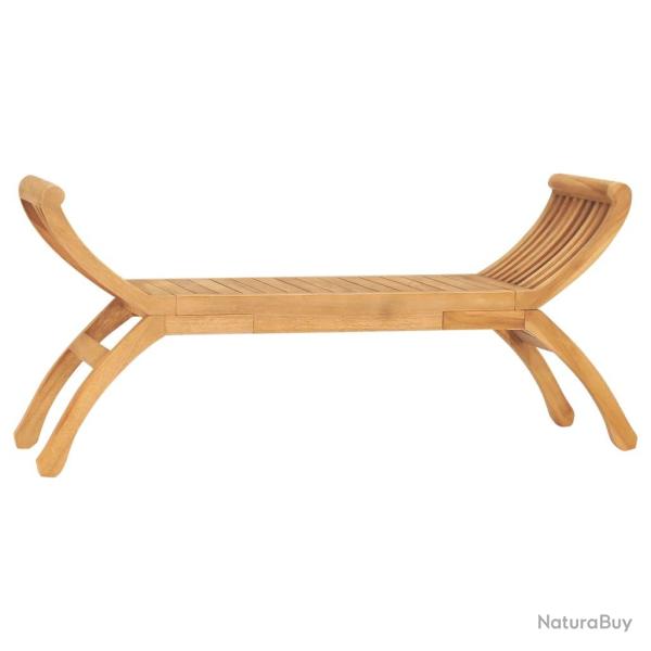 Banc de jardin meuble de patio d'extrieur terrasse 120 x 35 x 55 cm bois de teck solide 02_0011196