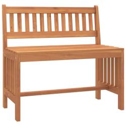 Banc de jardin meuble de patio d'ext&eacute;rieur terrasse 80 x 45 x 77 cm bois massif d'eucalyptus 02_001