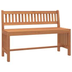 Banc de jardin meuble de patio d'ext&eacute;rieur terrasse 110 x 45 x 77 cm bois massif d'eucalyptus 02_00