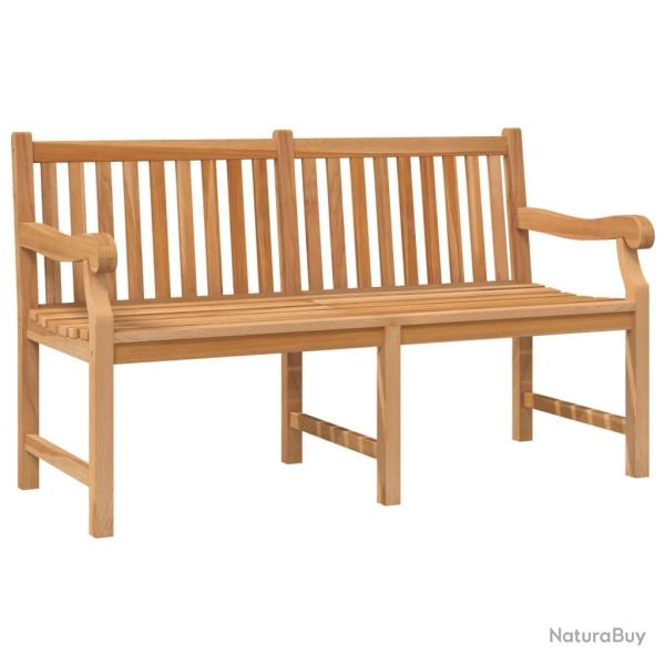Banc de jardin meuble de patio d'ext�rieur terrasse 150 x 69 x 92 cm bois de teck massif 02_0011248