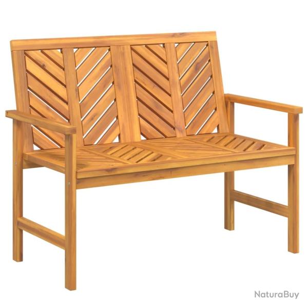 Banc de jardin meuble de patio d'ext�rieur terrasse 109 x 62,5 x 89 cm bois massif d'acacia 02_0011