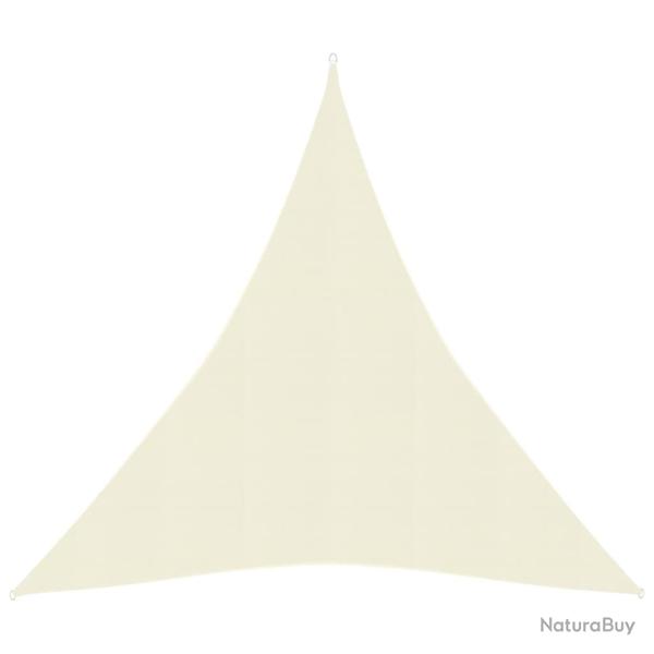 Voile toile d'ombrage parasol 160 g/m 3 x 4 x 4 m PEHD crme 02_0009085