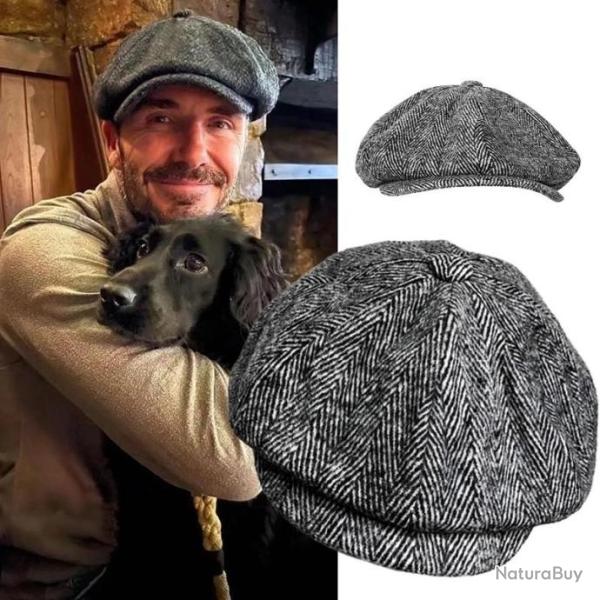 Casquette bret en tweed - Modle clair