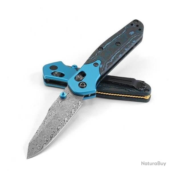 Couteau pliant Benchmade Mini Osborne Damas en �dition limit�e