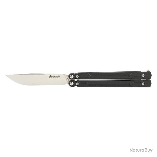 Couteau Ganzo Papillon G766 20,3 cm / Gris - 20,3 cm / Noir