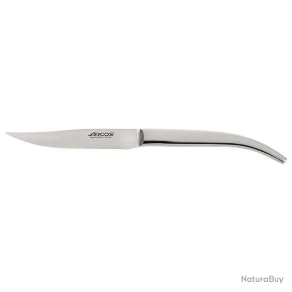 Couteau steak Arcos Manche Acier - 23 cm