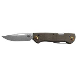 Couteaux pliants Benchmade Weekender 17,9 cm / Gris - 17,9 cm / Marron