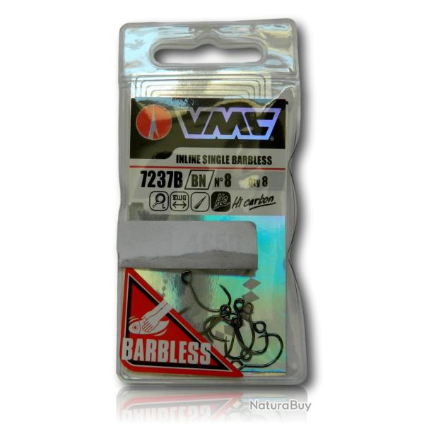 HAMECON VMC INLINE SINGLE BARBLESS NUMERO 8 7237BBN