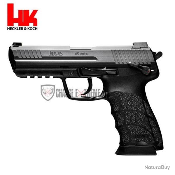 Pistolet H&K HK45 V1 SA/DA 10 Coups Cal 45 Acp