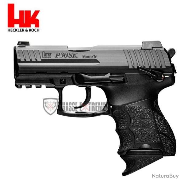 Pistolet H&K P30 Sk V3 SA/DA Cal 9x19mm