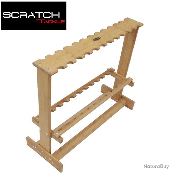 DESTOCKAGE ! Presentoir Bambou Scratch Tackle 24 Cannes