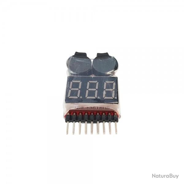 Testeur de capacit� pour batterie lipo