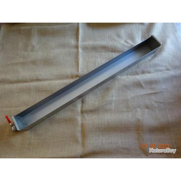 �3/ Bac inox neuf 110X10X8cm avec vanne de vidange pour bronzage � froid ou � chaud