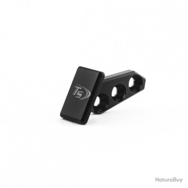 Repose-pouce 3 trous, c�t� droit, tireur gaucher - TONI SYSTEM - Noire