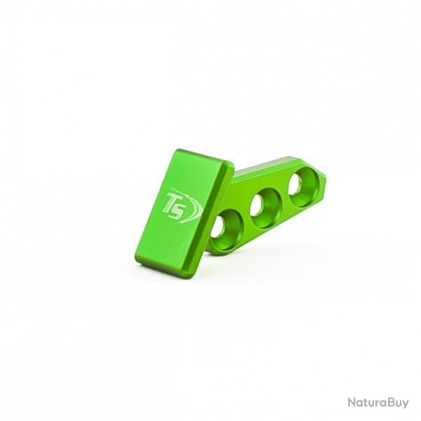 Repose-pouce 3 trous, c�t� droit, tireur gaucher - TONI SYSTEM - Vert