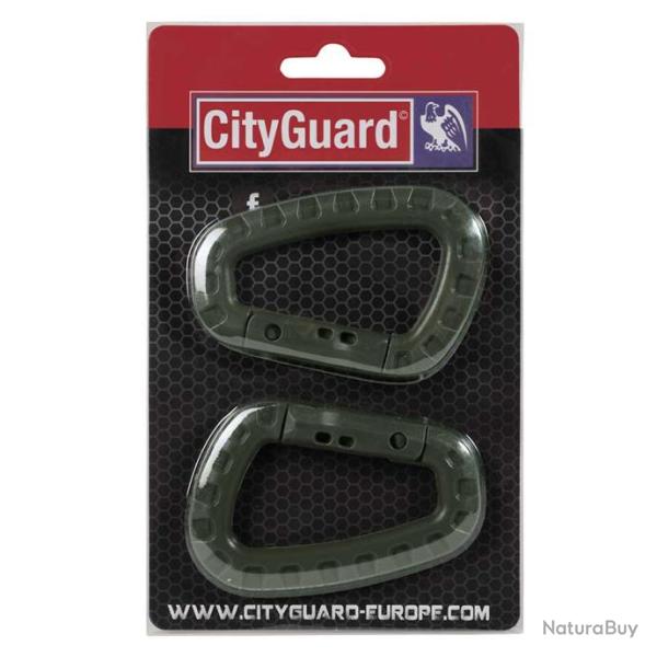 MOUSQUETON PLASTIQUE KAKI TU