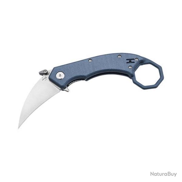 Couteau de poche B�ker Plus HEL Karambit Bleu-Gris 17 cm - 17 cm