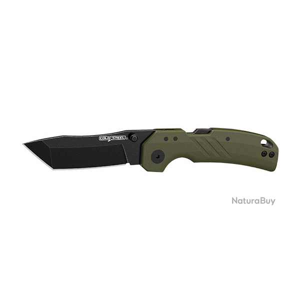 Couteau de poche Cold Steel Engage 7,6 cm - 7,6 cm / Noir / Vert