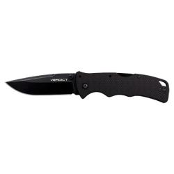 Couteau Cold Steel Verdict Spear Point 4116SS 18,4 cm / Vert / Stonew - 18,4 cm / Noir / Noir