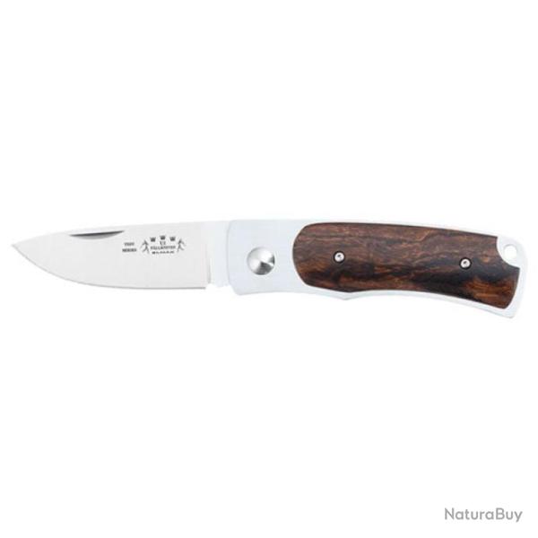 Couteau de poche Fallkniven U1 Elmax 8,6 cm / Elforyn - 15 cm / Desert Ironwood