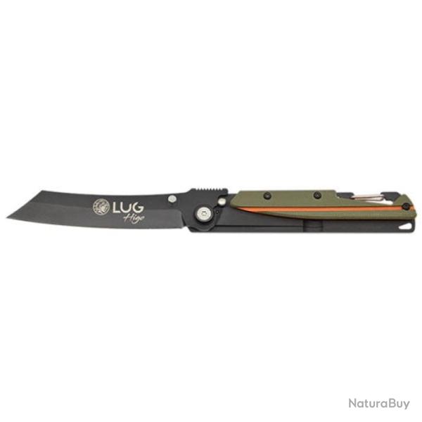 Couteau de poche Lug SP3T - 19,5 cm Noir/Bleu - Kaki/Orange