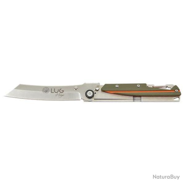 Couteau de poche Lug SP3S - 19,5 cm Noir/Bleu - Kaki/Orange