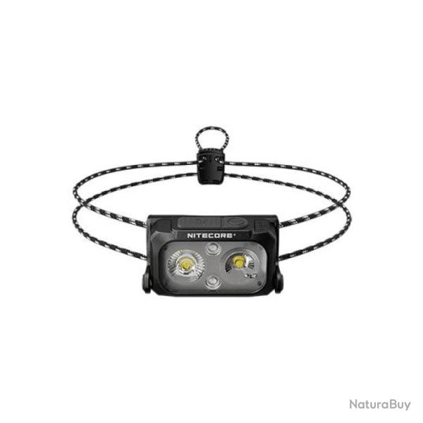 Lampe Frontale Nitecore 400Lm rechargeable 60,1x36,8x25 mm - 60,1x36,8x25 mm