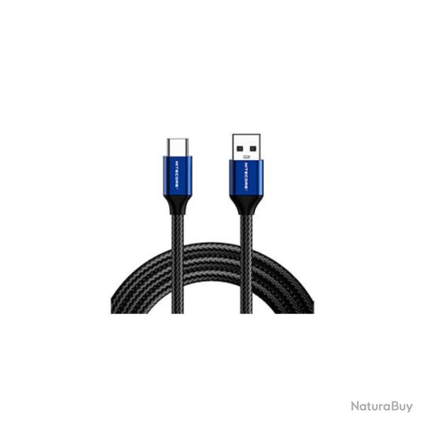 C�ble de chargement Nitecore USB type C - USB 2.0