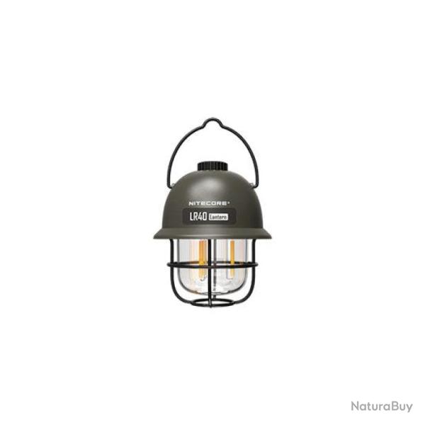 Lanterne r�tro multifonction Nitecore LR40 - Rechargeable 117x96x96 m - 117x96x96 mm / Kaki