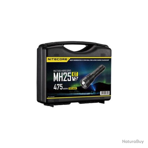 Pack lampe torche Nitecore Multitask hybrid 25V2 Pack 3 - 1300Lm 15,7 - 15,72 cm
