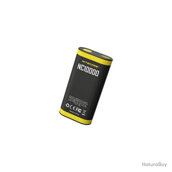 Batterie externe Nitecore NC10000 - 50Lm 89x45,2x22,6 mm - 89x45,2x22,6 mm