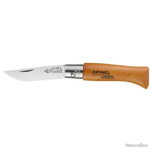 Couteau de poche Opinel Tradition Carbone - N�3 / 9,5 cm