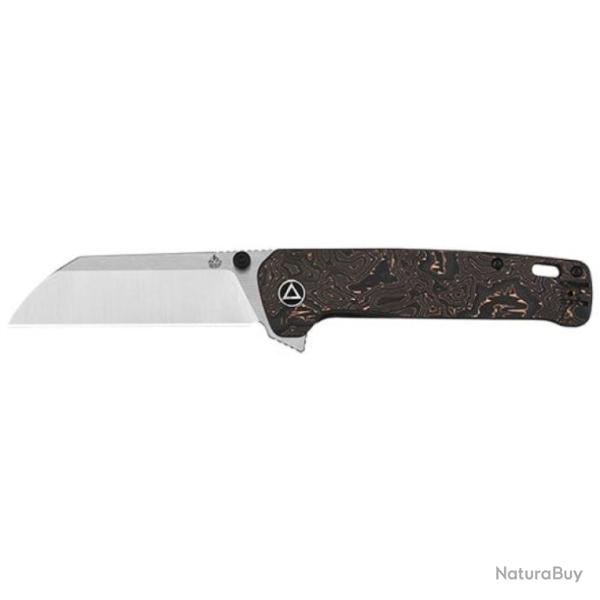 Couteau de poche QSP Penguin + - 20 cm - Noir/Bronze