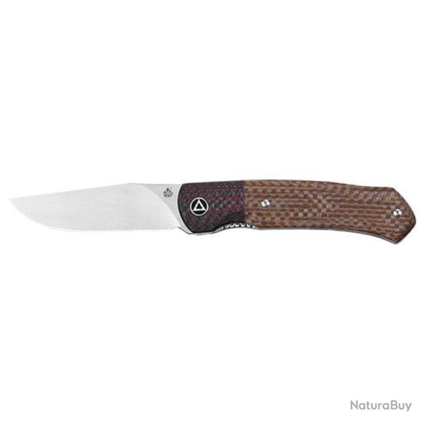 Couteau de poche QSP Gannet - 20 cm - Marron/Noir