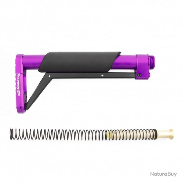 Crosse fixe 9" - ressort tampon inclus - TONI SYSTEM - Violet